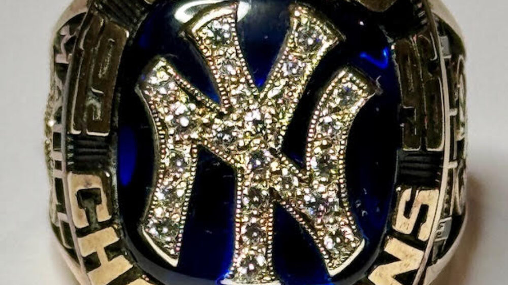 1996 ny yankees ring