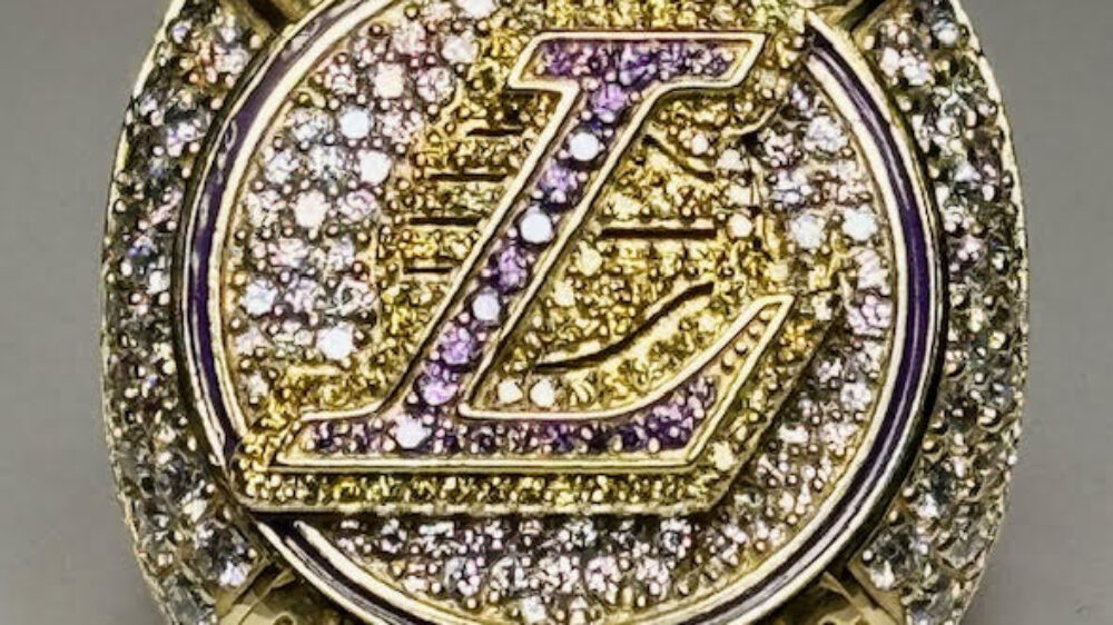 2020 lakers ring